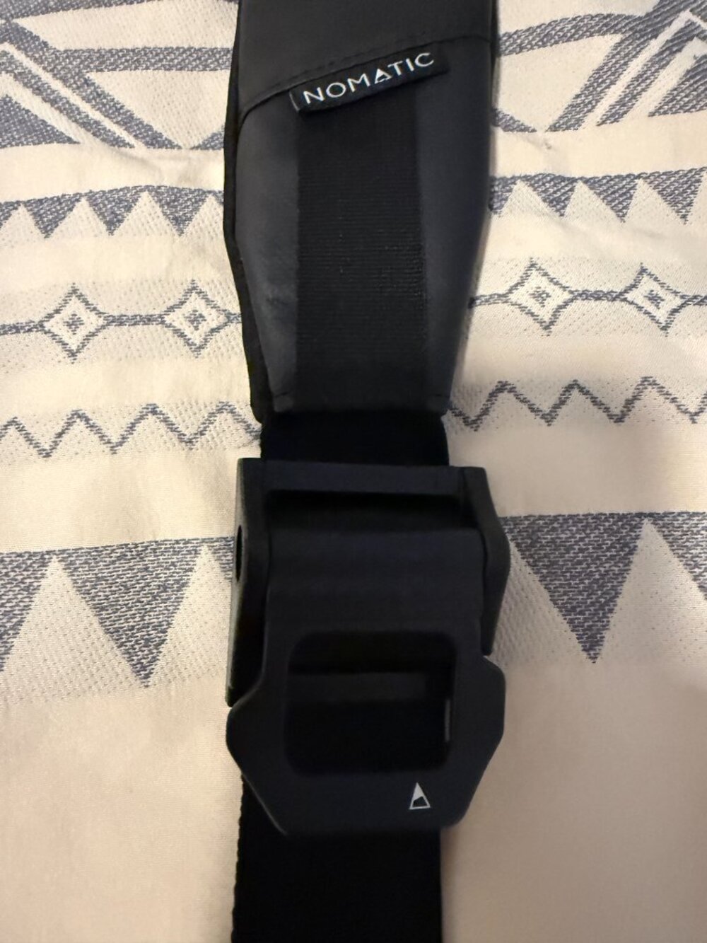 Nomatic Luxury Shoulder Strap with Leather Padded and Cushioned Black Travel - Picture 2 of 12